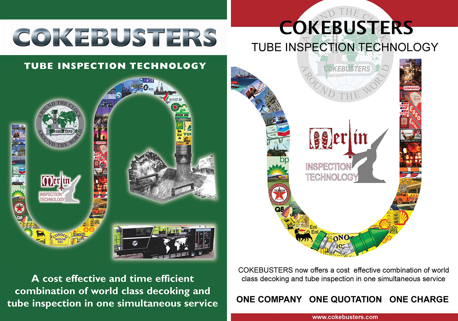 Cokebusters launched its unique combined service decoking and tube inspection offer into the oil and gas market in 2006