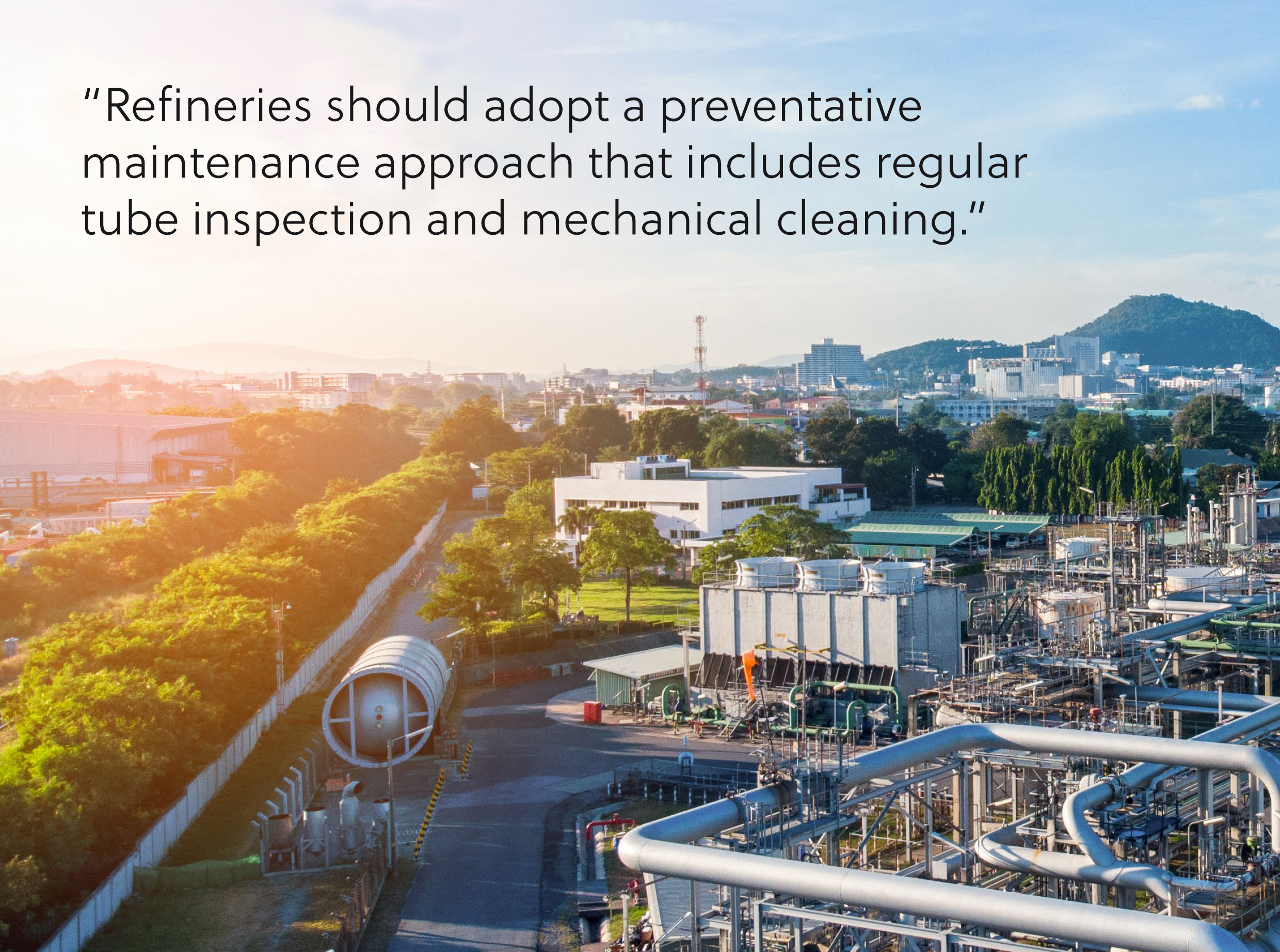 Cokebusters offers specialised advice to refinery maintenance engineers to adopt a preventative maintenance approach and avoid risks of coke build up in tubes.