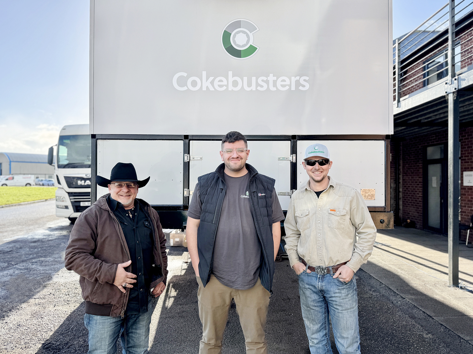 Cokebusters USA Workshop Manager and Welder visit UK Technology Centre