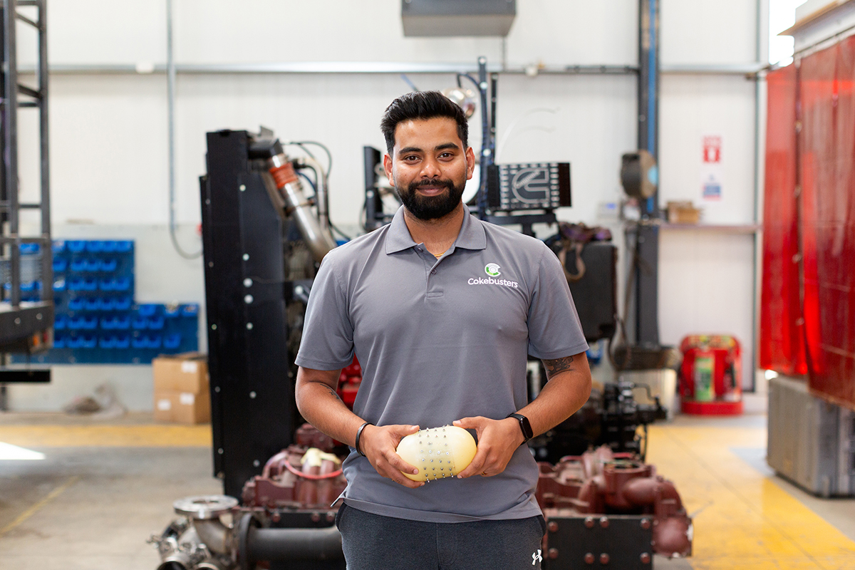 Cokebusters Commercial Co-ordinator Umagash Perinpanathan