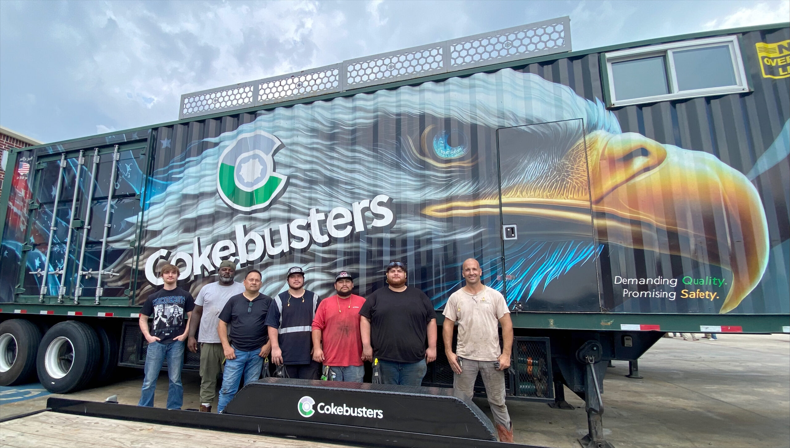 Cokebusters USA welcome new trainees to the team