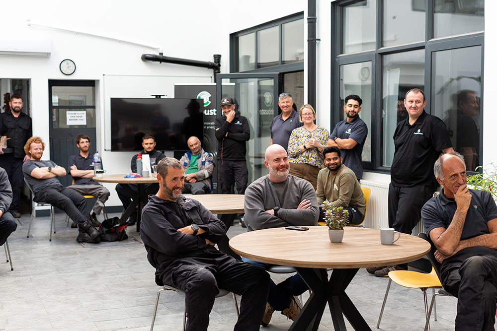 Cokebusters team gathers at UK Technology centre to mark milestones
