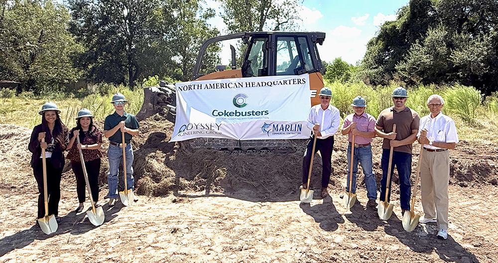 Houston ground-breaking ceremony Cokebusters USA
