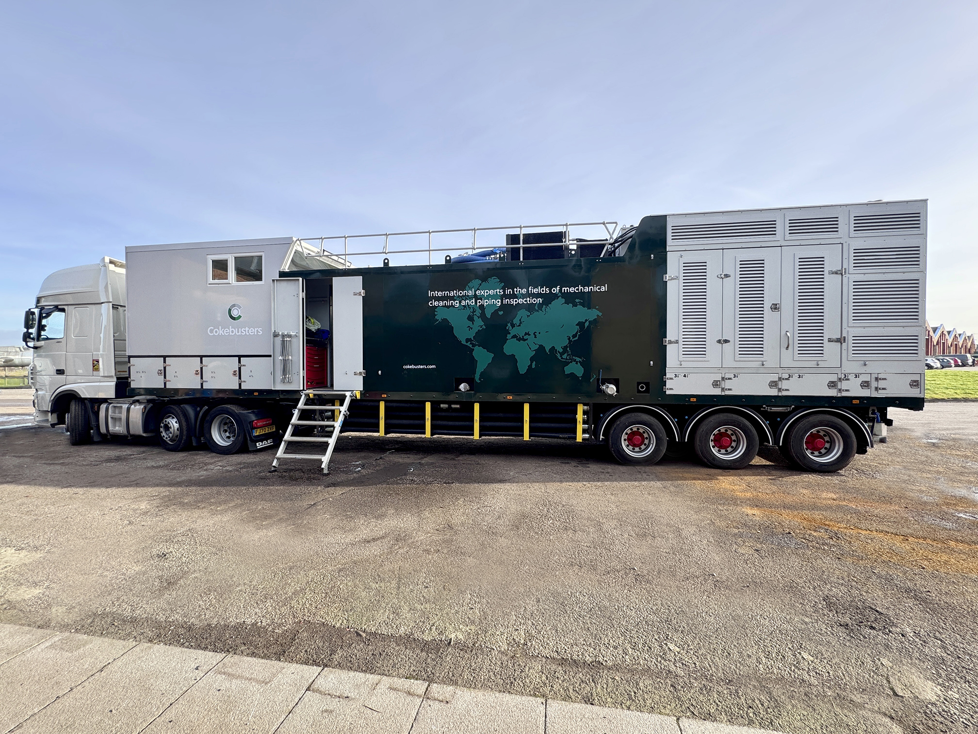 Cokebusters most environmentally-friendly Double Pumping Unit CB20 joins the fleet