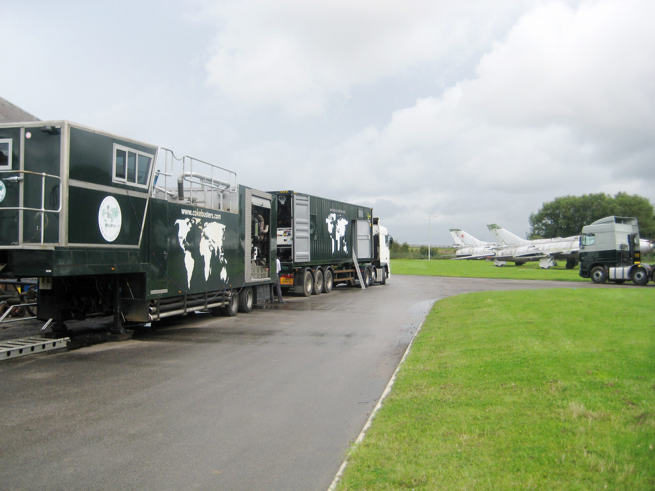 Cokebusters Double Pumping Unit mobilising to South America in 2016