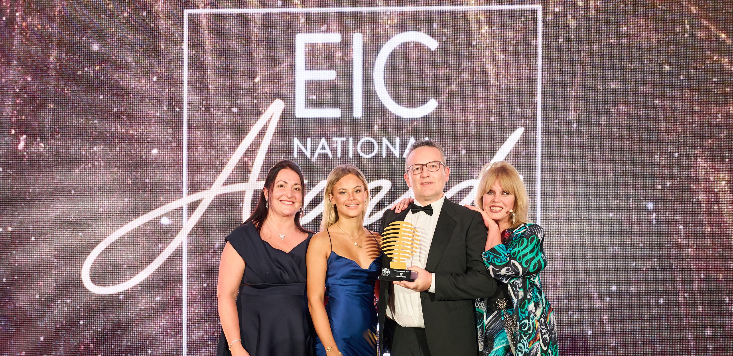 Dame Joanna Lumley presents 2023 Company of the Year Award to Cokebusters