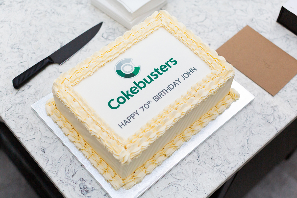 Cokebusters celebrates its Founder's 70th birthday