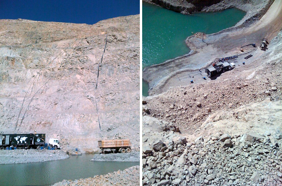Cokebusters specialist double pumping unit pumps an entire lake's worth of water in Chile