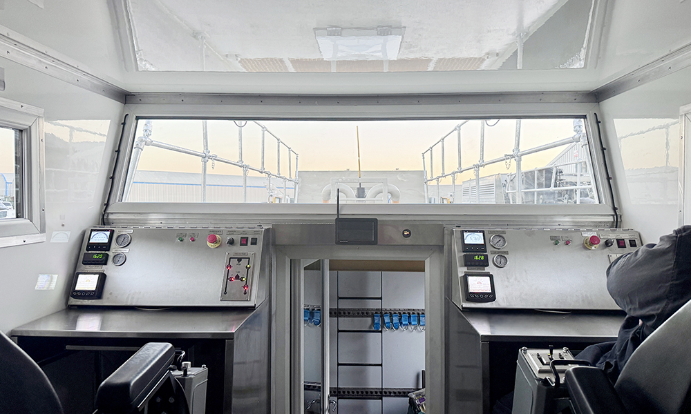 Cokebusters Double Pumping Unit Control Room