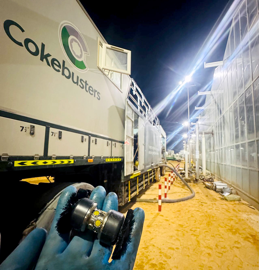 cokebusters mark 6 on site