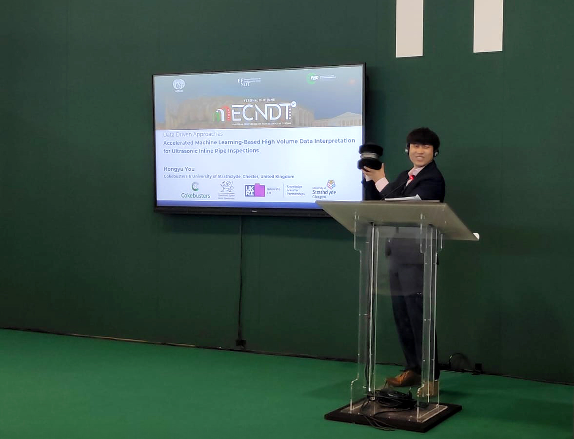Hongyu You AI conference inspection technology